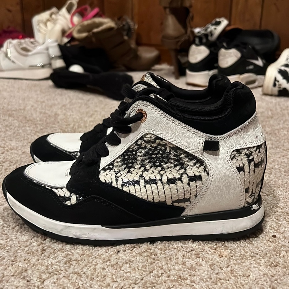 Guess wedged sneakers